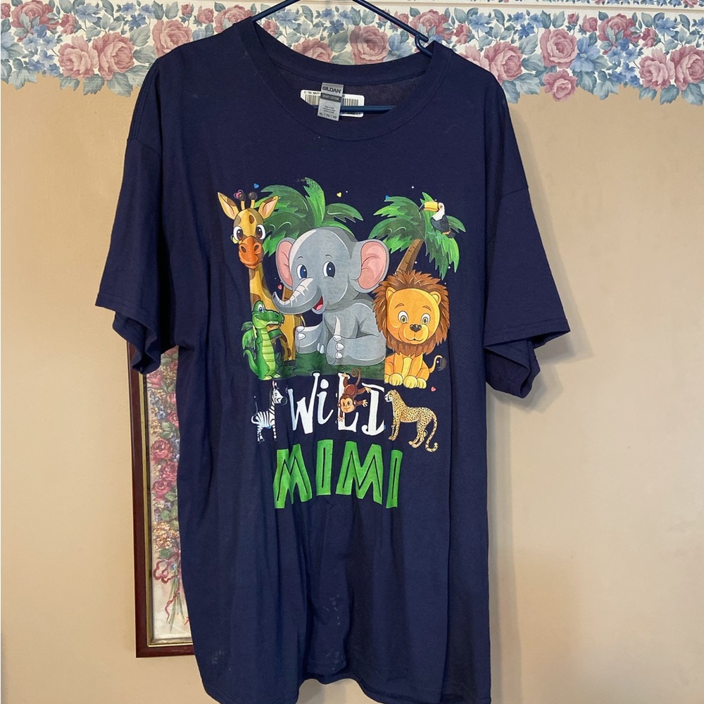 Wild Mimi t-shirt. Gildan brand. Size xl